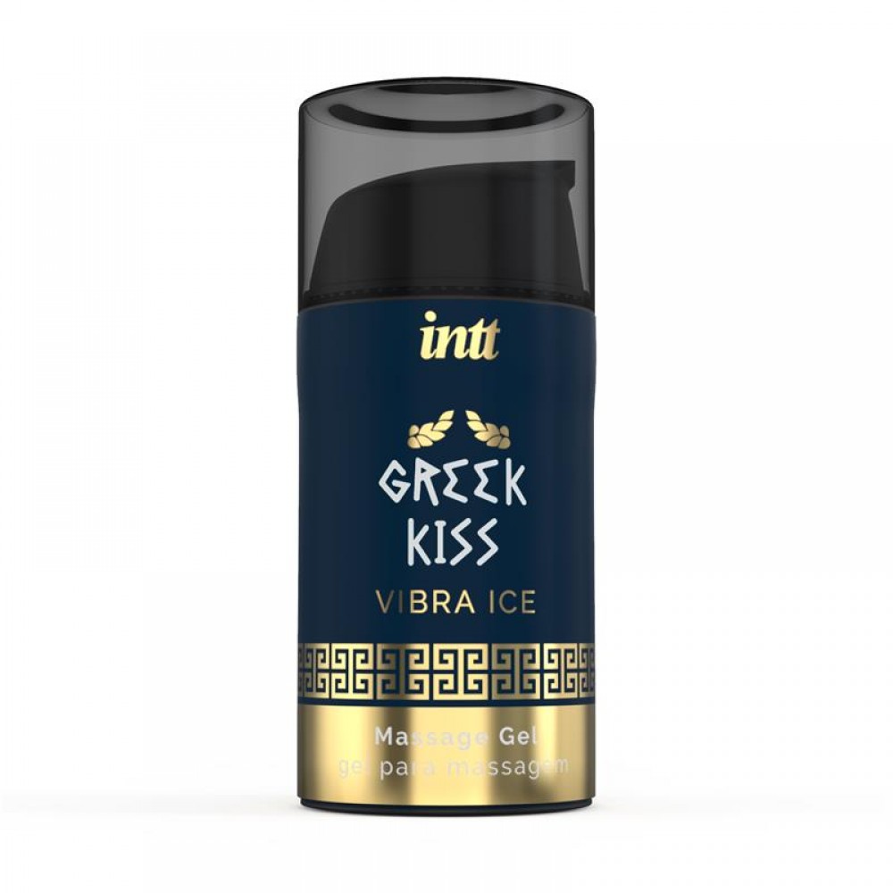 Анальные смазки - Гель для римминга (анилингуса) и анального секса Intt Greek Kiss с вибрацией 2