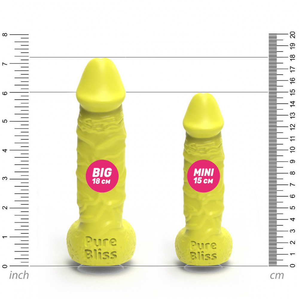 Секс приколы, Секс-игры, Подарки, Интимные украшения - Мыло пикантной формы Pure Bliss MINI (Yellow) 5