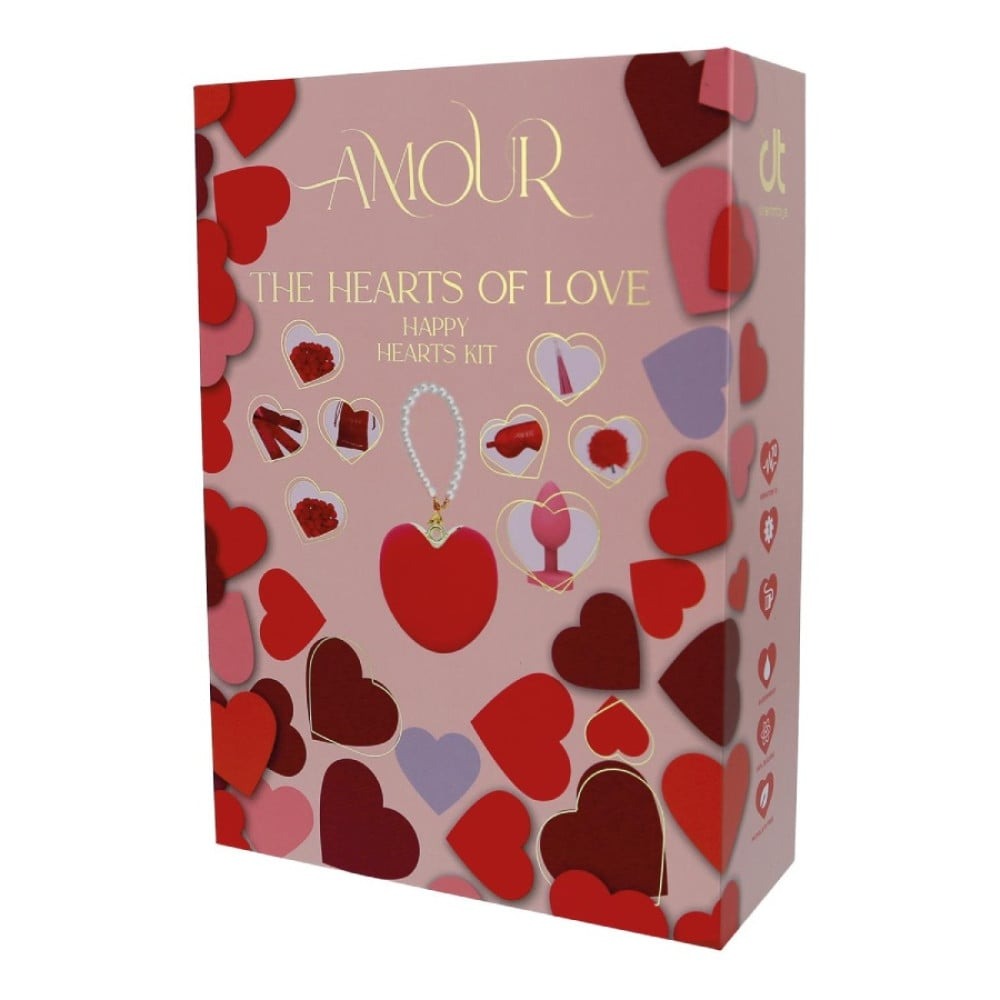 Секс игрушки - Набор эротических гаджетов Dream Toys Amour The Hearts of Love, красный 12