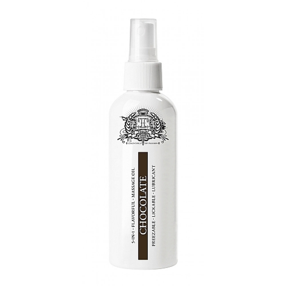 Лубриканты - Оральный лубрикант Shots Ice Lubricant - Chocolate, 80 мл
