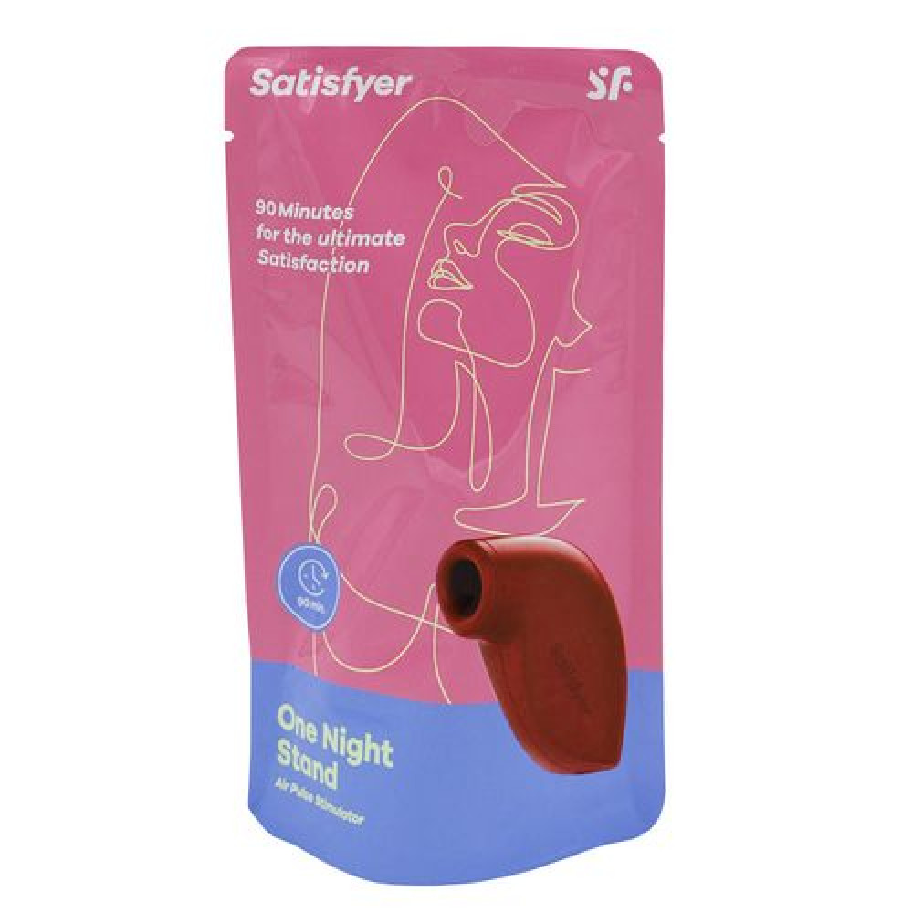 Вибраторы вакуумные - Вакуумный клиторальный стимулятор Satisfyer One Night Stand на 90 минут работы, 4 программы работы 1
