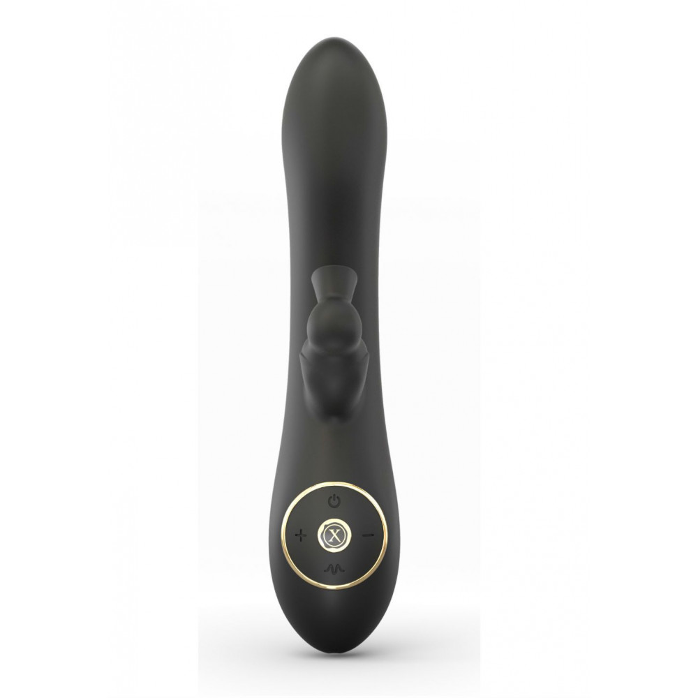 Вибратор-кролик - Вакуумный вибратор кролик Dorcel DIVINE RABBIT с вибрацией, 10 режимов вибрации: 3 режима вакуума 4