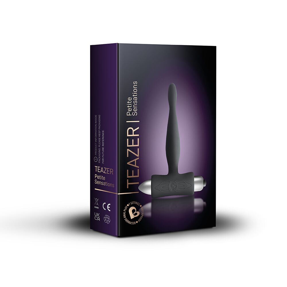 Анальные вибраторы - Анальный вибратор Rocks Off Petite Sensations - Teazer Black 1