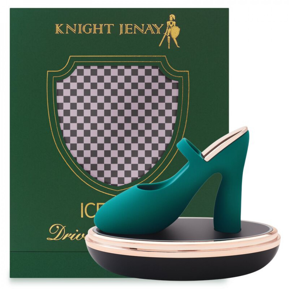 Мини вибраторы - Изысканный вибратор на палец Knight Jenay ICE & FIRE, лубрикант в комплекте 5