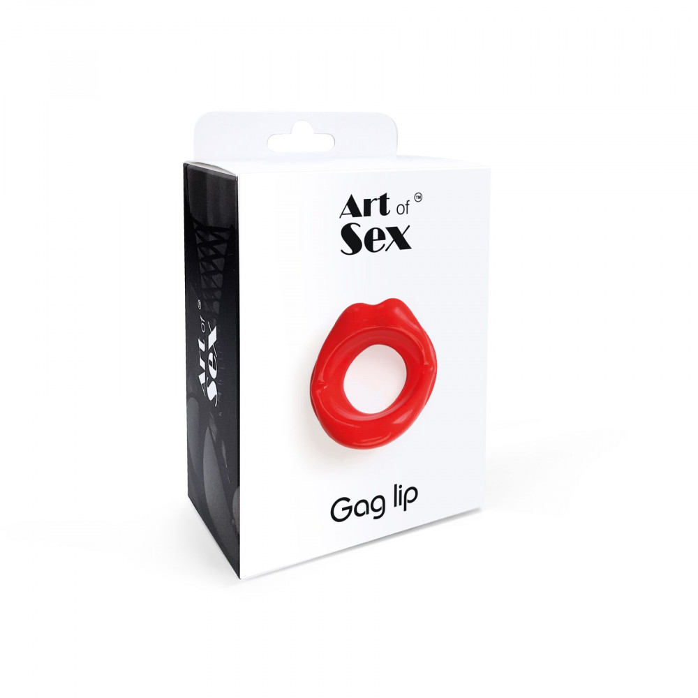 Кляп - Кляп в форме губ Art of Sex - Gag lip, Розовый 1