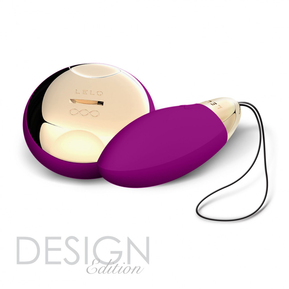 Виброяйцо - Виброяйцо LELO Lyla 2 Deep Rose, водонепроницаемое, пульт ДУ с вибрацией, технология SenseMotion 2