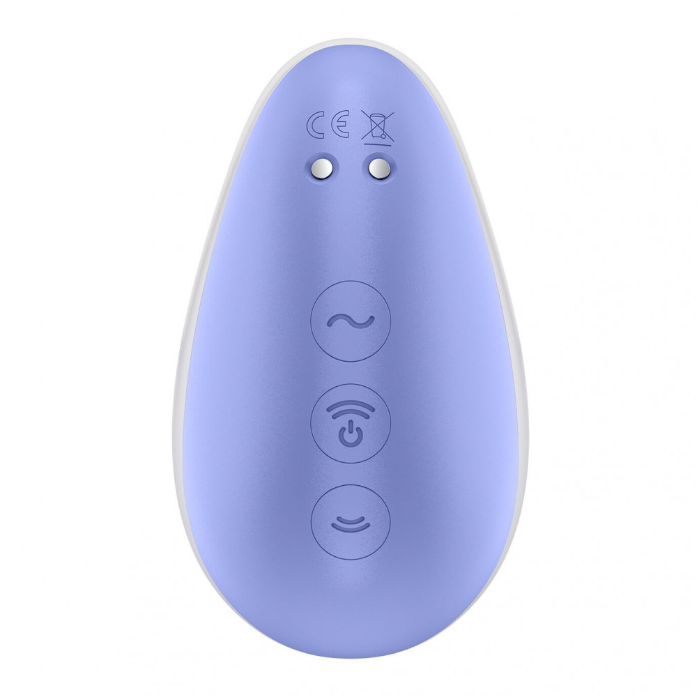 Вибраторы вакуумные - Вакуумный вибратор Satisfyer Pixie Dust Violet/Pink 4