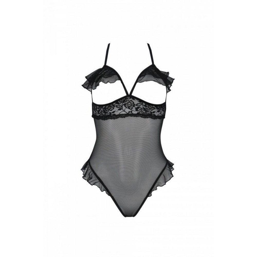 Эротическое боди - Боди DOLLY BODY black L/XL Passion 2