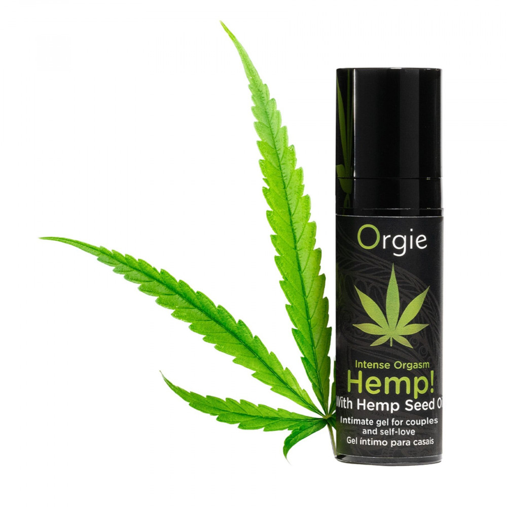 Женские возбудители - Стимулирующий гель для клитора Orgie - Hemp! Intense Orgasm (15 мл) 3