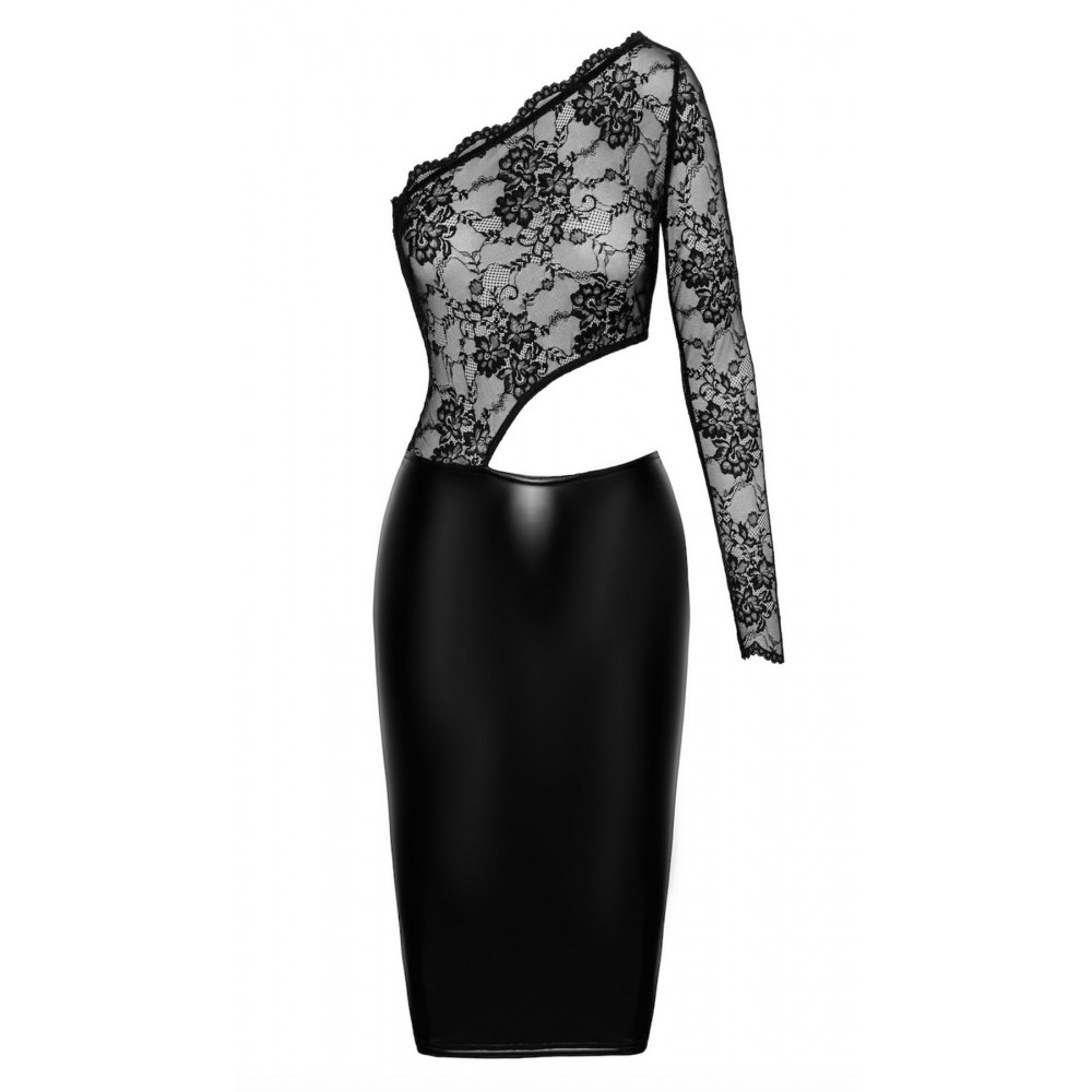 Сексуальные платья - Платье Noir Handmade F339 Assymetrical dress - S 5
