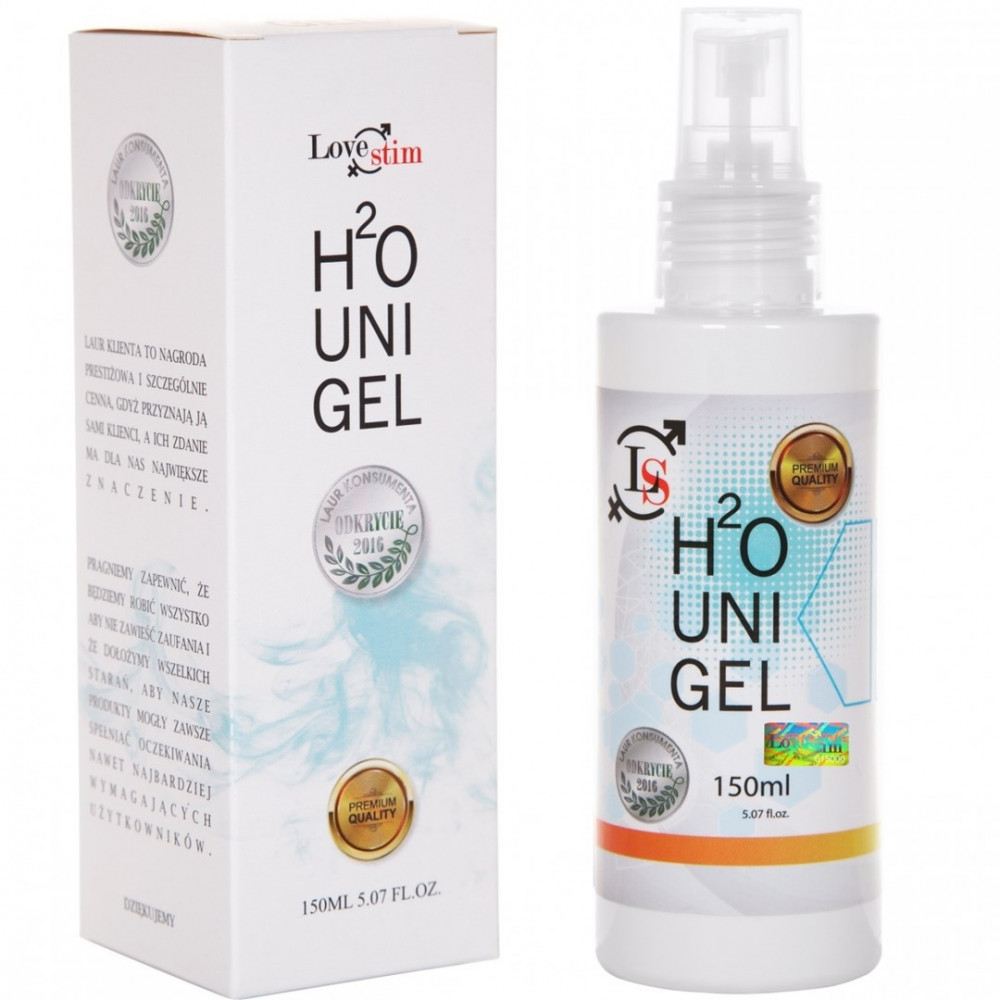 Лубриканты - Универсальный гель-лубрикант Love Stim - H2O UNI GEL, 150 ml