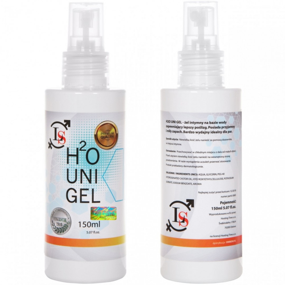 Лубриканты - Универсальный гель-лубрикант Love Stim - H2O UNI GEL, 150 ml 1