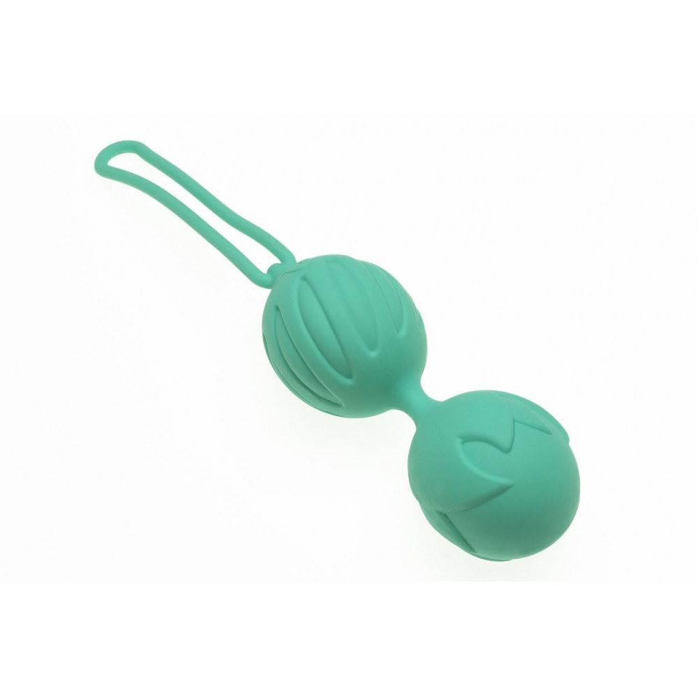 Вагинальные шарики - Вагинальные шарики Adrien Lastic Geisha Lastic Balls Mini Blue (S)
