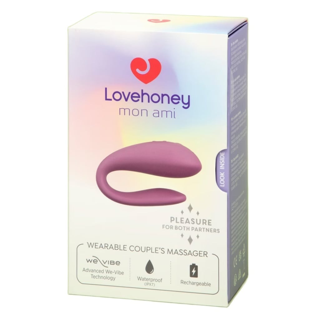 Секс игрушки - Вибратор для пар Lovehoney Mon Ami, фиолетовый 4