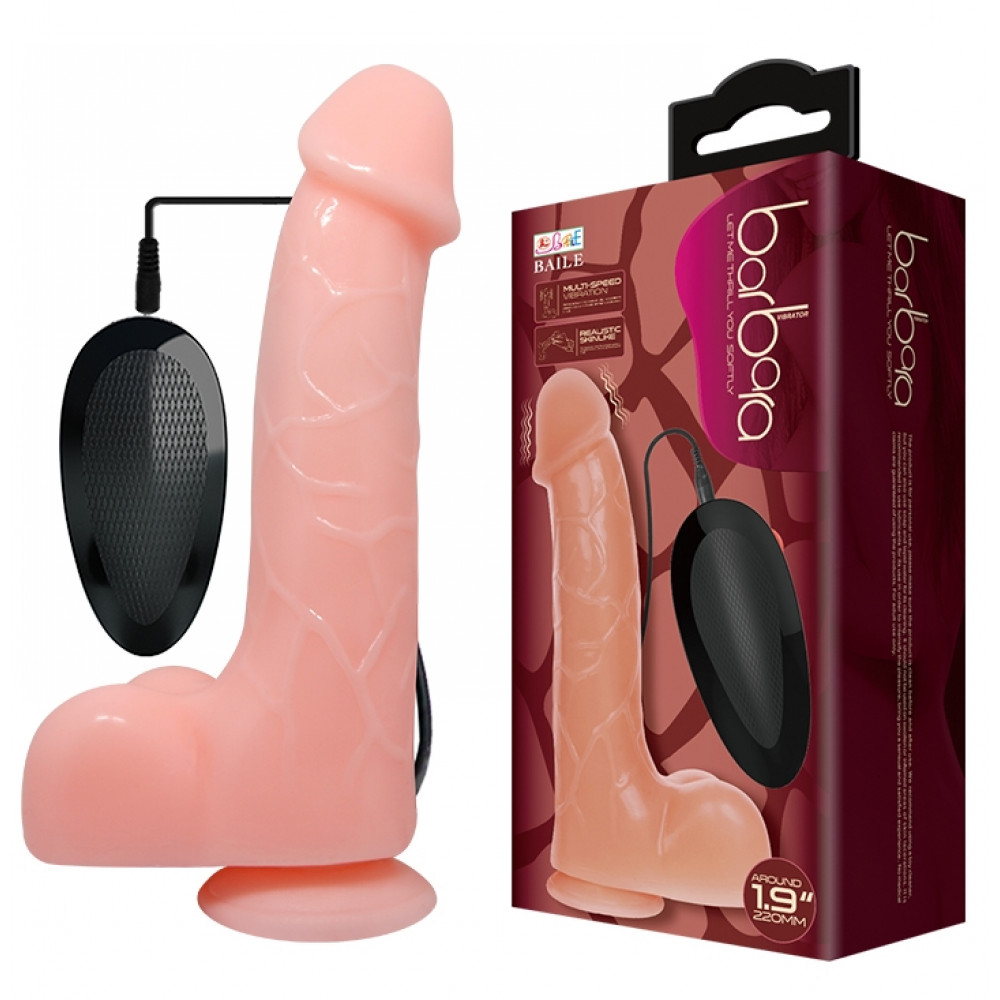 Вибратор - Вибратор на присоске BAILE - Barbara Multi-speed vibration, BW-008074ZSY