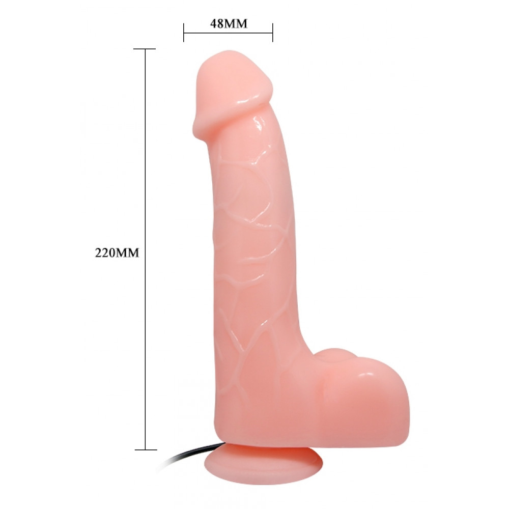 Вибратор - Вибратор на присоске BAILE - Barbara Multi-speed vibration, BW-008074ZSY 4