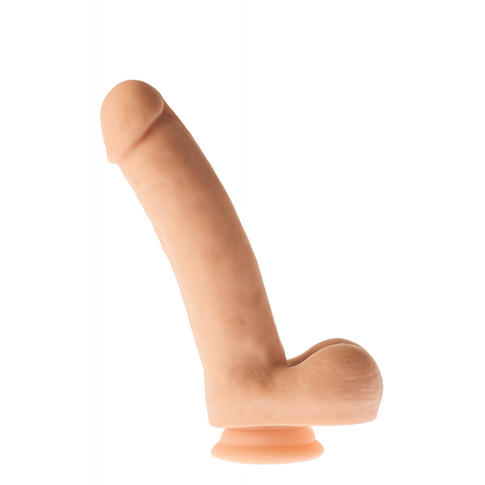 Фаллоимитаторы реалистичные - Гибкий фаллоимитатор DREAM TOYS MR. DIXX MAGIC MILO 8.3INCH DILDO