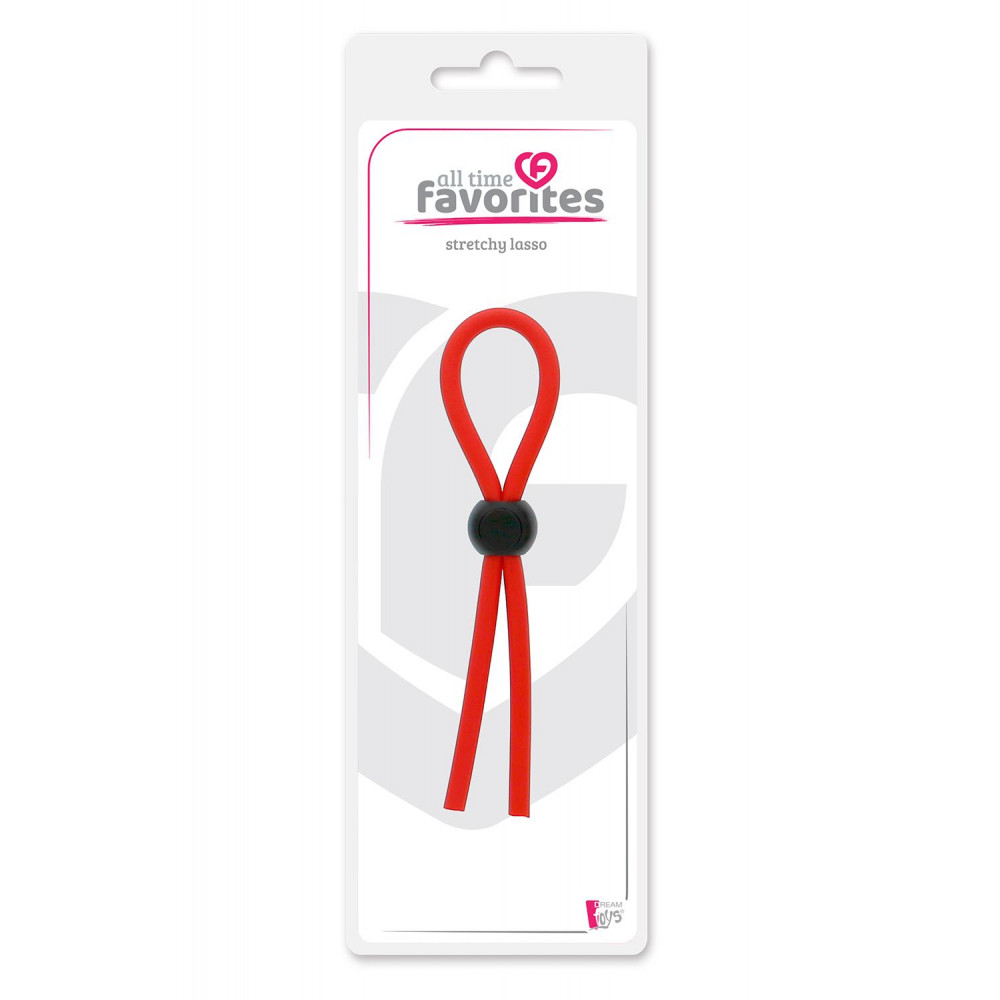 Эрекционные кольца и насадки на член - Эрекционное кольцо (лассо) DREAM TOYS STRETCHY THICK LASSO 1