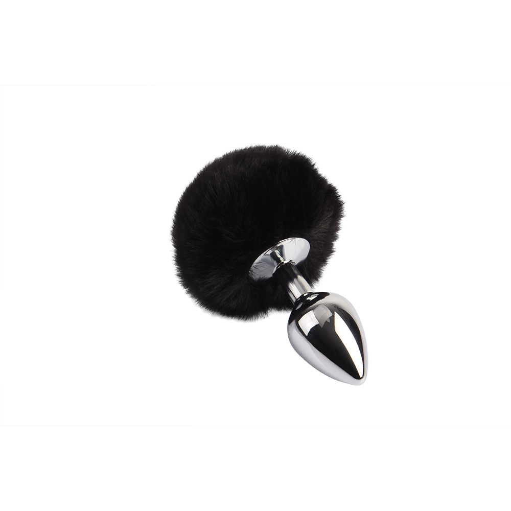 Секс игрушки - Анальная пробка металлическая Chisa Fierce Euphoria с хвостом 3