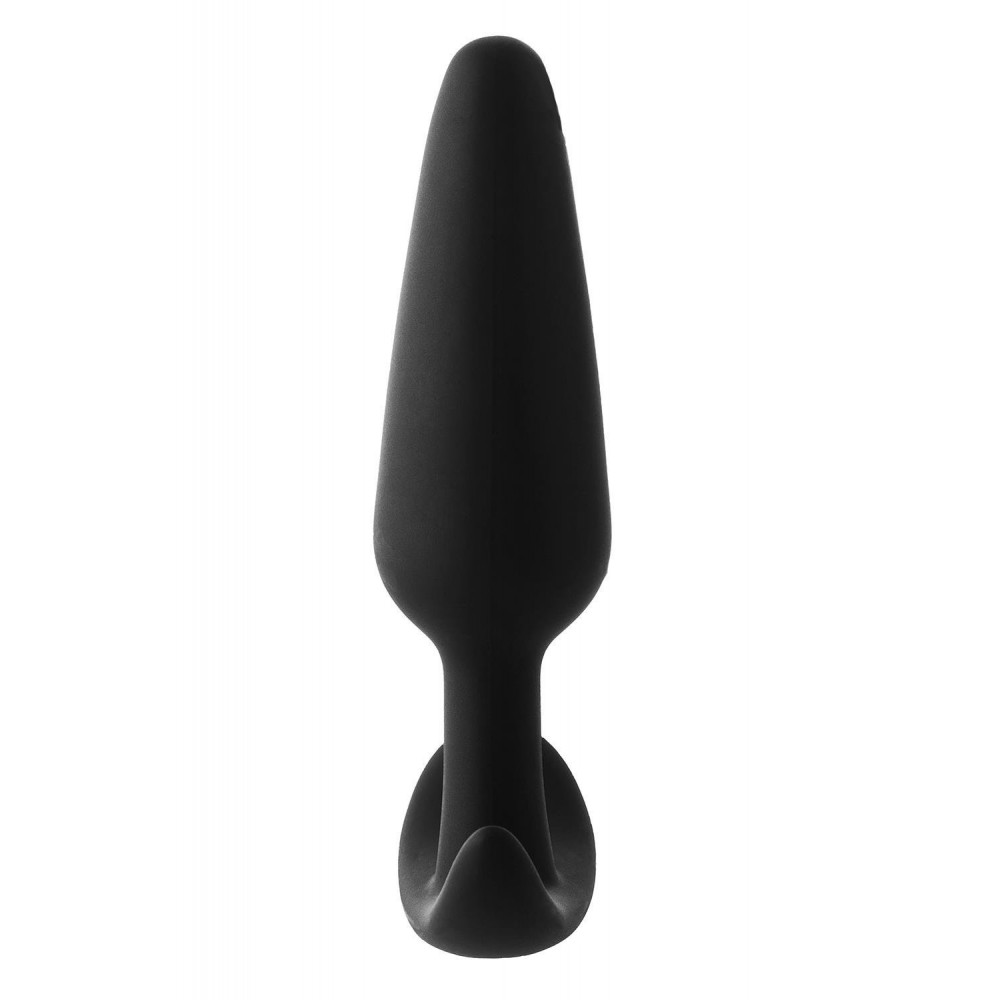 Секс игрушки - Анальний плаг черный Dreamtoys FantASStic Smooth со стопером в форме якоря, Large 2