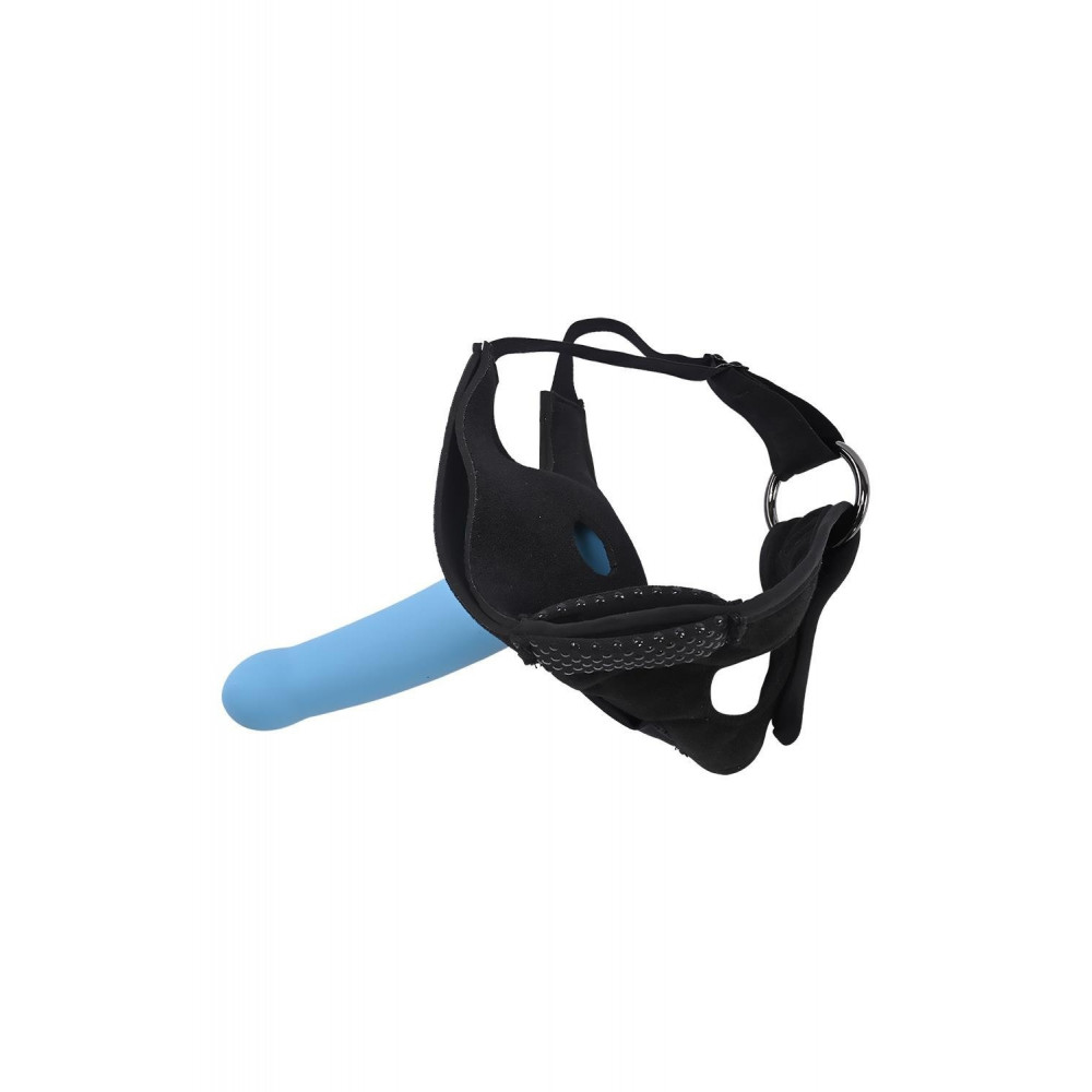 Секс игрушки - Фиксатор на ногу для игрушек Sportsheets Pivot Forced O Strap черный 9