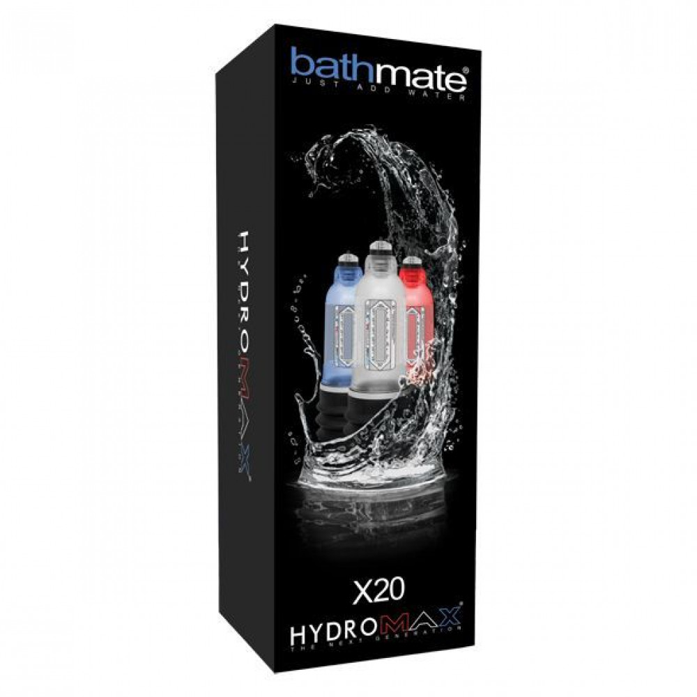 Гидропомпы - Гидропомпа Bathmate Hydromax 5 Clear (X20), для члена длиной от 7,5 до 12,5см, диаметр до 4,5см 2