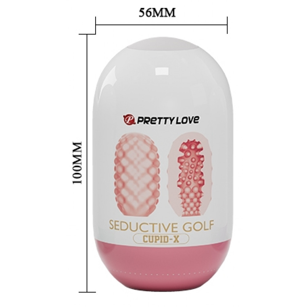 Мастурбаторы вагины - Мастурбатор яйцо Pretty Love - Seductive Golf Cupid-x, BI-014931-2 2