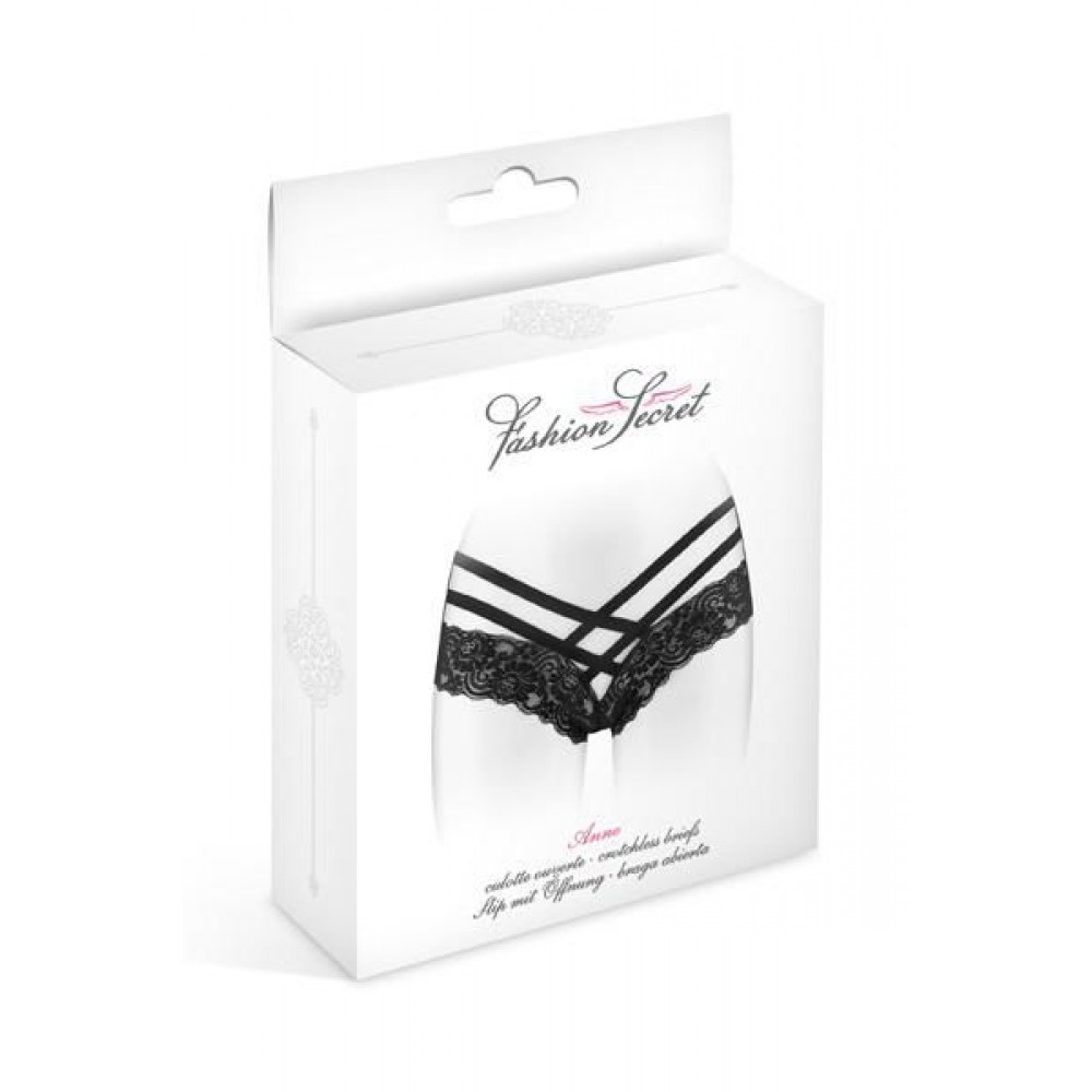 Сексуальные трусики - Трусики Fashion Secret ANNE Black 1
