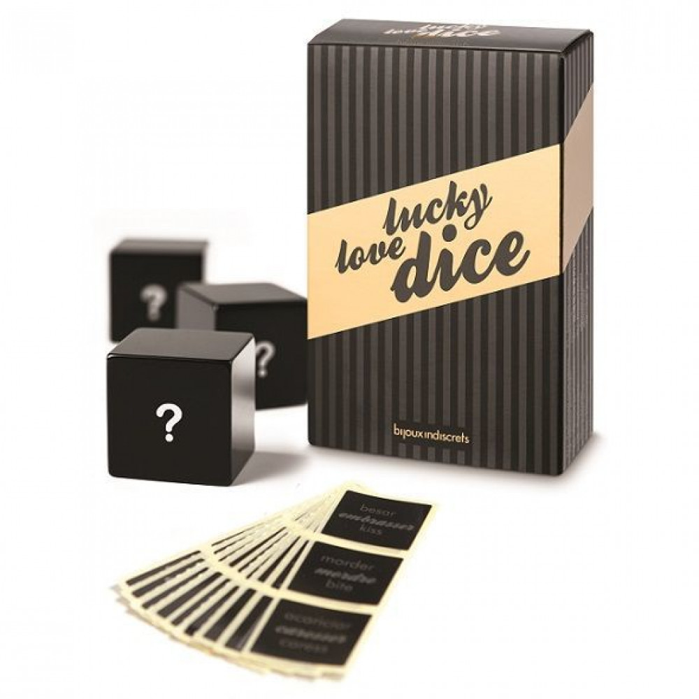 Эротические игры - Игральные кубики Bijoux Indiscrets Lucky Love Dice
