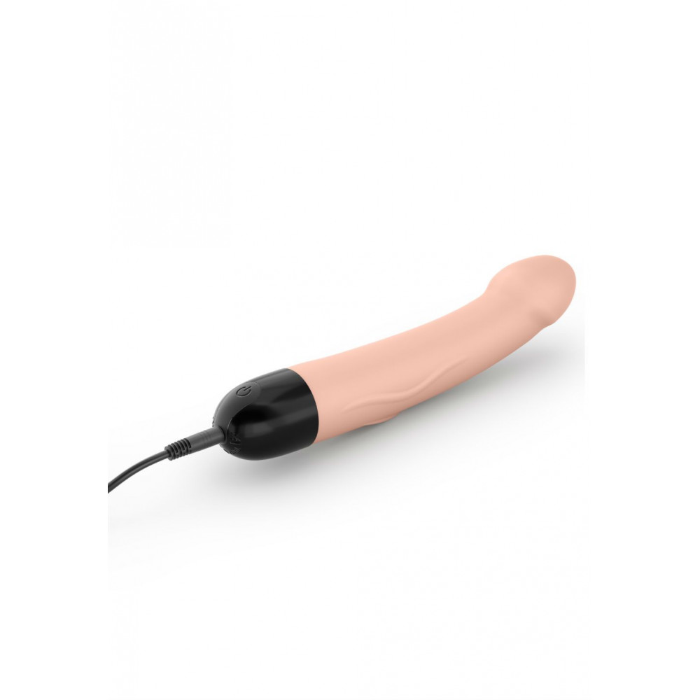 Вибратор - Вибратор Dorcel Real Vibration M Flesh 2.0, диам 3,7см, перезаряжаемый, для точки G 3