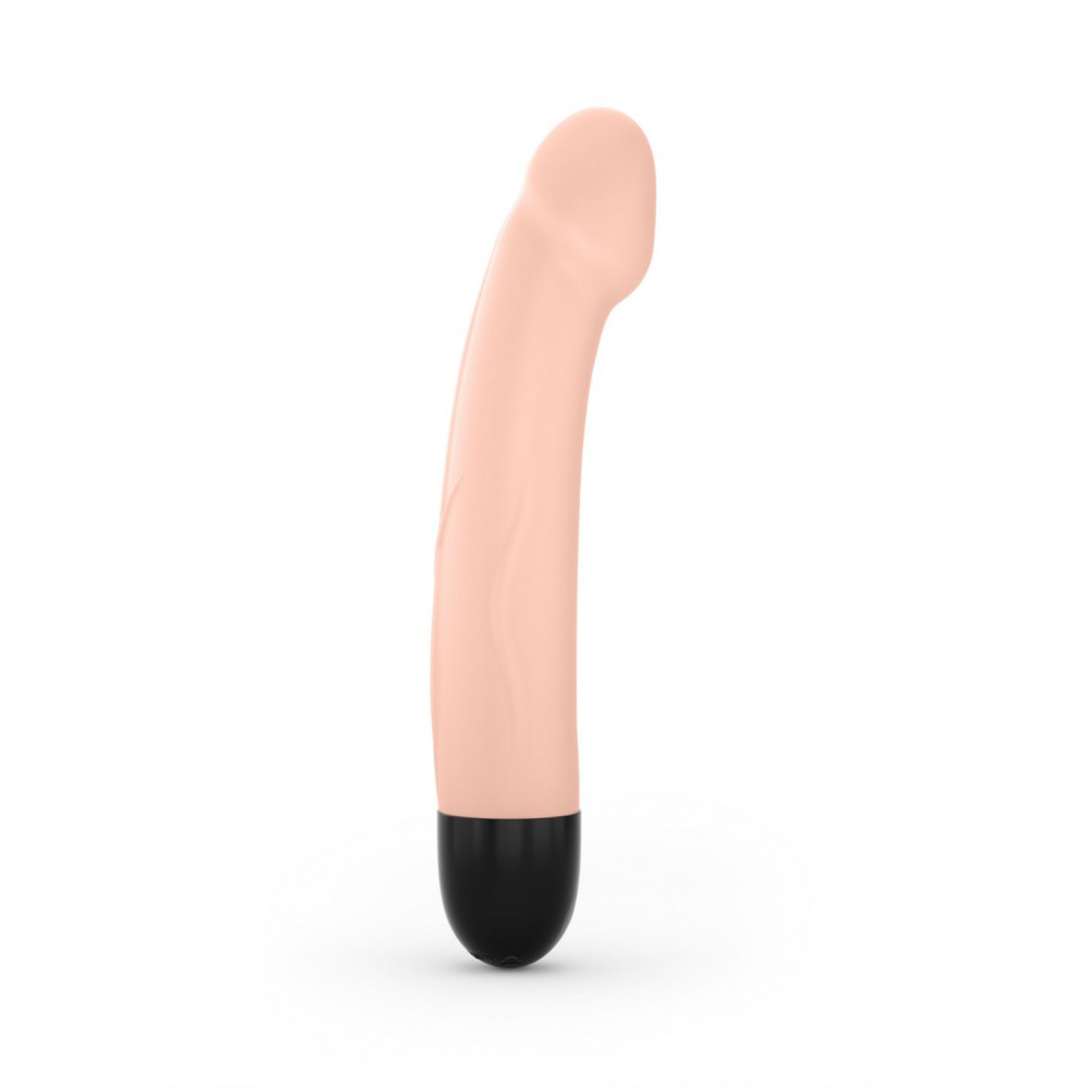 Вибратор - Вибратор Dorcel Real Vibration M Flesh 2.0, диам 3,7см, перезаряжаемый, для точки G