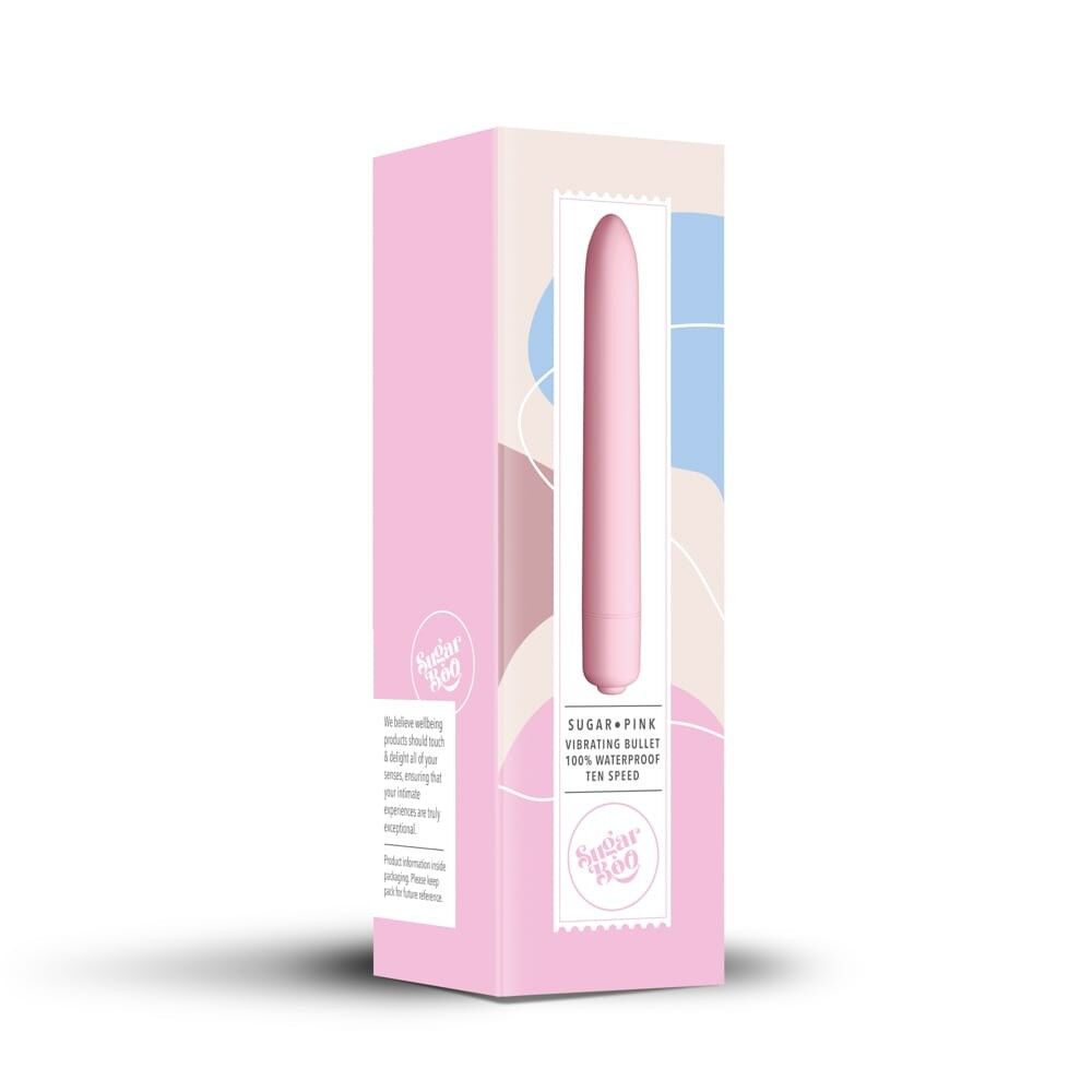 Вибратор - Мини-вибратор SugarBoo Sugar Pink, 10 уровней интенсивности 2