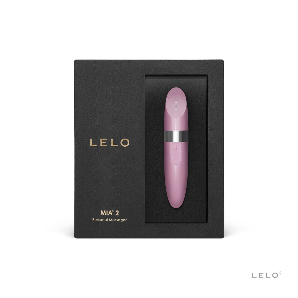 Клиторальный вибратор - Шикарная вибропуля LELO Mia 2 Petal Pink, 6 режимов, мощные вибрации, водонепроницаемая 2