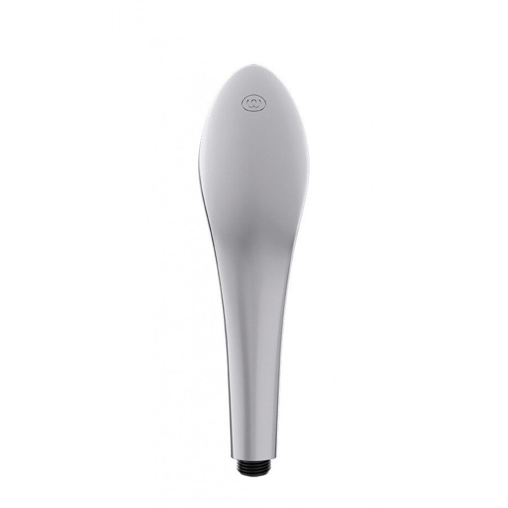 Вибромассажеры - Насадка-стимулятор для душа 2в1 Womanizer Wave Chrome, массажер для интимных зон 9