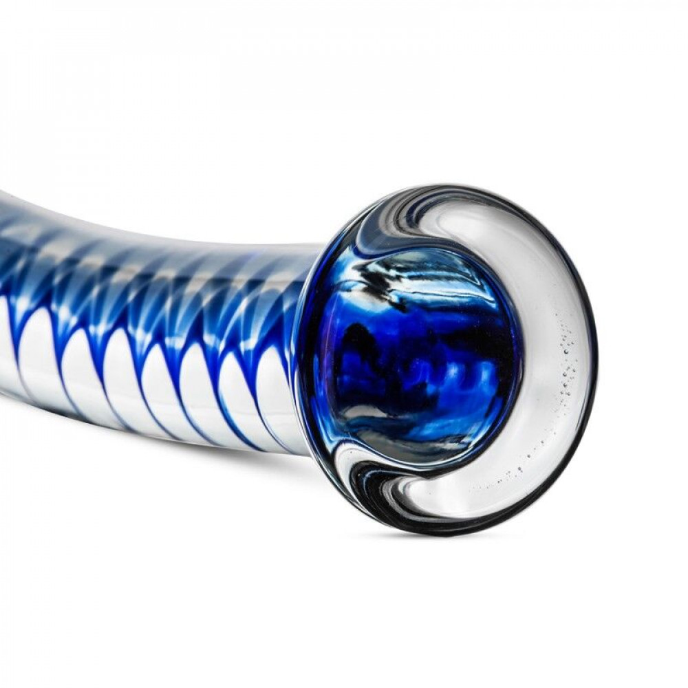 Дилдо - Стеклянный дилдо Gildo Glass Dildo No. 4, для точки G и простаты 3