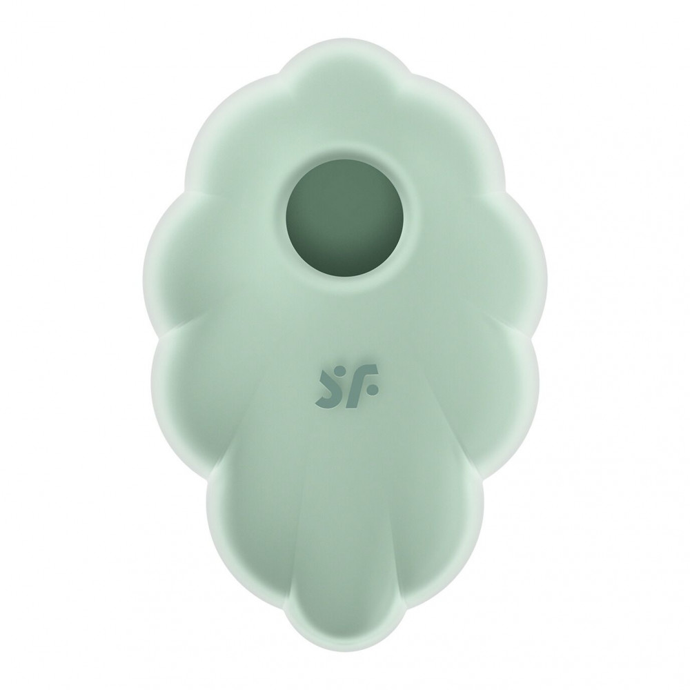 Вибраторы вакуумные - Вакуумный вибратор Satisfyer Cloud Dancer (Mint) 1