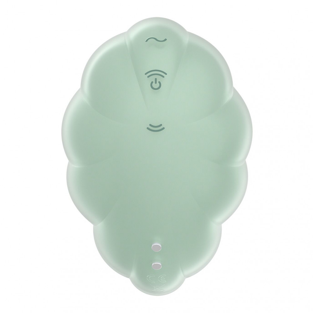 Вибраторы вакуумные - Вакуумный вибратор Satisfyer Cloud Dancer (Mint) 4
