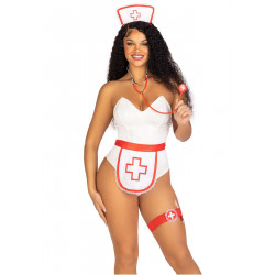 Костюм медсестры Leg Avenue Nurse Kit O/S