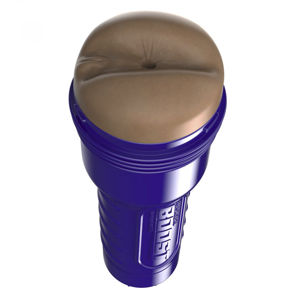 Мастурбаторы анал - Мастурбатор-попка Fleshlight Boost Blast Female Medium Dark Flesh, плавающие кольца Turbo Tech 5