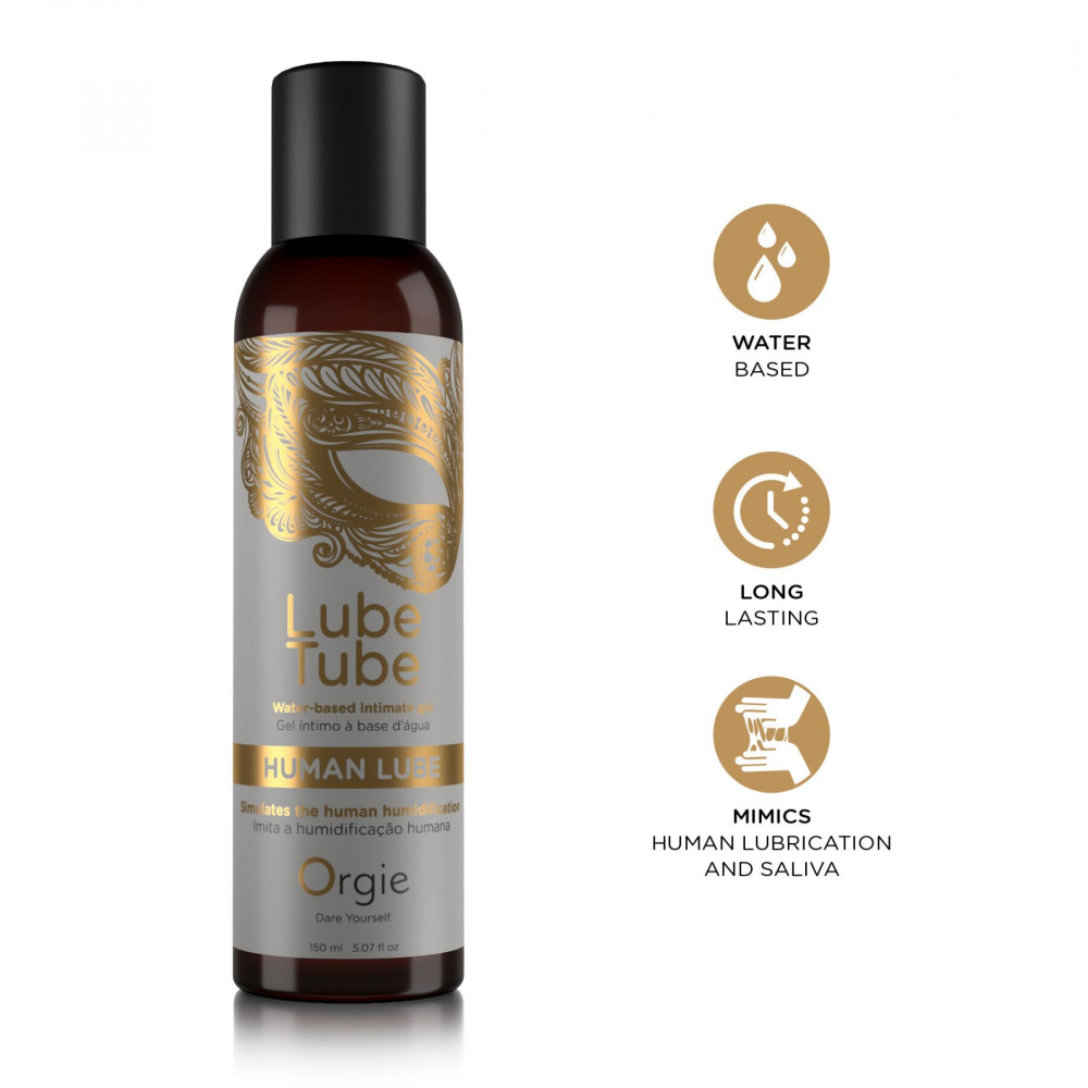 Смазка на водной основе - Лубрикант на водной основе Orgie - Lube Tube - Human Lube (150 мл) 2