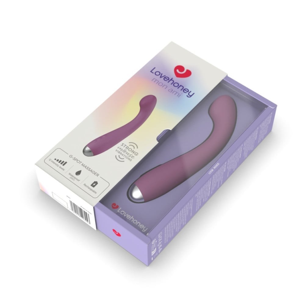 Секс игрушки - Вибратор для точки G Lovehoney Mon Ami G-spot, фиолетовый 5