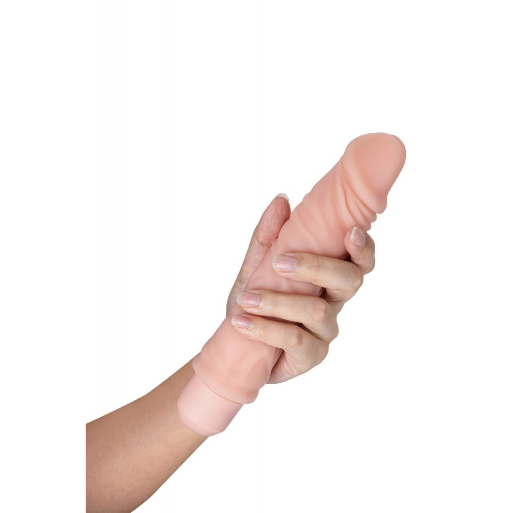 Секс игрушки - Вибратор DR. SKIN SILICONE DR. DAVID 21,5 см телесный 2