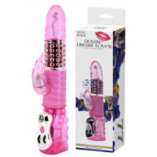 Вибратор с стимулятором клитора и функцией ротации BAILE - DELUXE DREAM LOVER, BW-020031