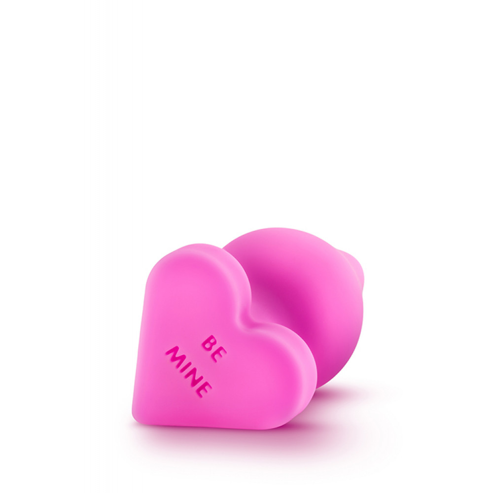 Секс игрушки - Анальный плаг PLAY WITH ME CANDY HEART BE MINE PINK 2