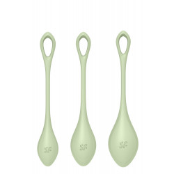 T360190 Набор вагинальных шариков Satisfyer Yoni Power 2 light green
