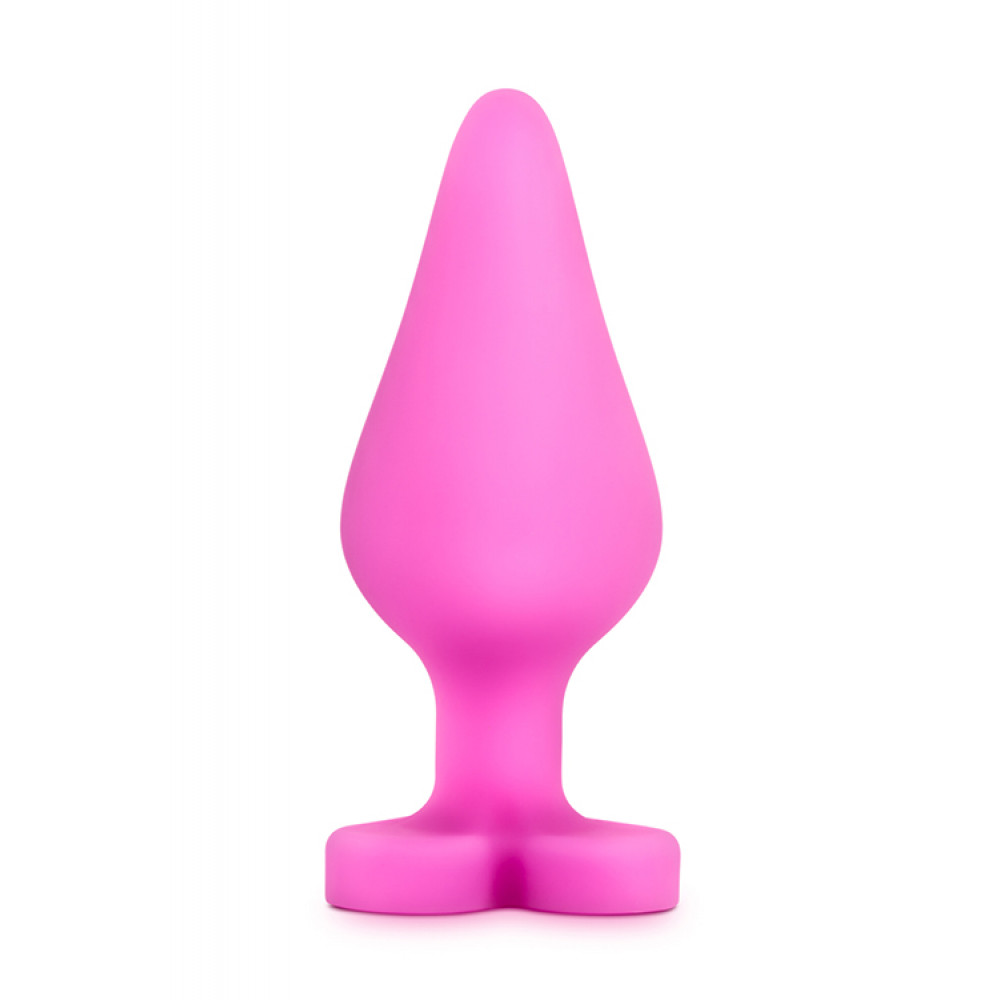 Секс игрушки - Анальный плаг PLAY WITH ME CANDY HEART BE MINE PINK