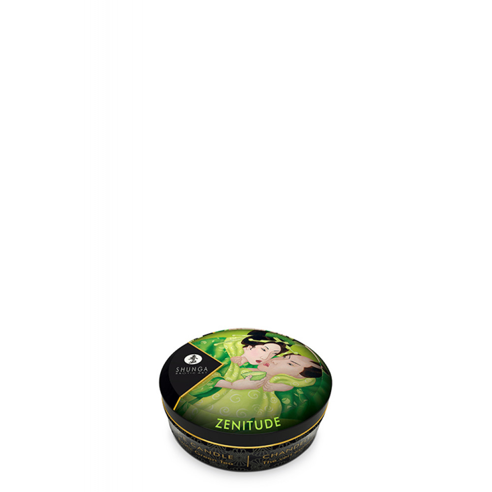 Массажные свечи - Свеча для массажа MASSAGE CANDLE EXOTIC GREEN TEA, 30 мл 2