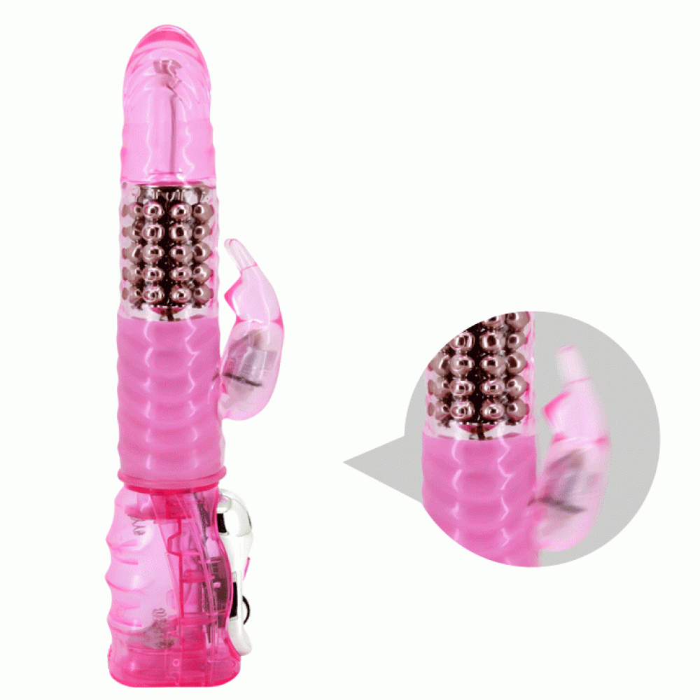 Вибратор - Вибратор с стимулятором клитора и функцией ротации BAILE - DELUXE DREAM LOVER, BW-020031 8