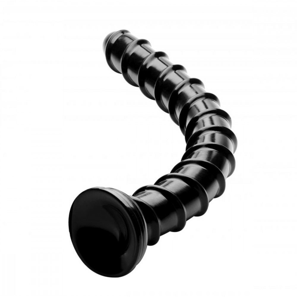 Секс игрушки - Анальный плаг для фистинга Swirl Thick Anal Snake 45,7 см 3