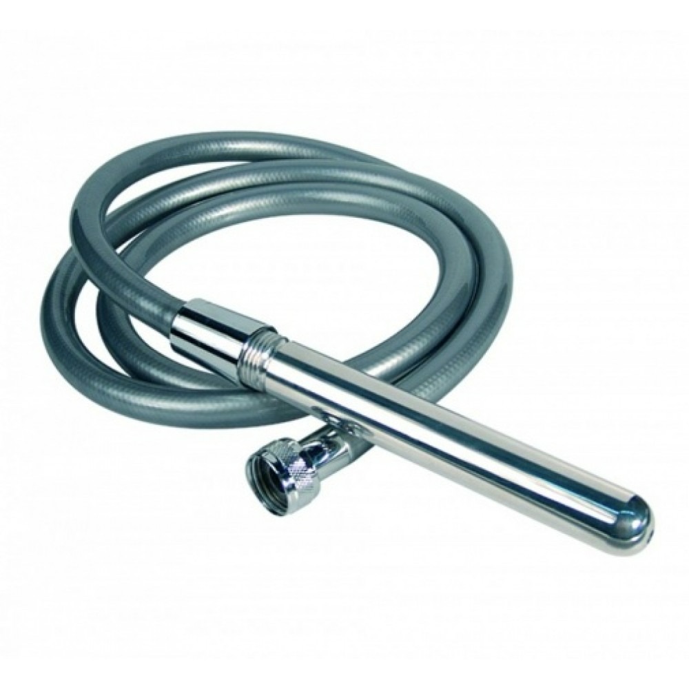 Секс игрушки - Анальний душ со шлангом Joy Division Aluminium Intimate Douche, стальной 3